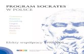 Program Socrates w Polsce. Efekty współpracy 1998-2006