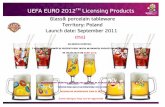 Glass-licensing products UEFA EURO 2012