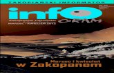 Zakopiański Informator InfoGRAM nr 62 - Marzec-Kwiecień 2012