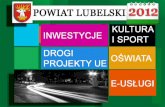 Powiat lubelski podsumowanie 2012