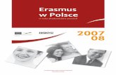 Erasmus w Polsce w roku akademickim 2007/2008