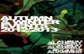 The Alchemy Project - WINTER 2012 Programme