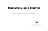 Małgorzata Jenta - Dmitruk, katalog wystawy