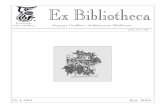 Ex Bibliotheca Nr 1 (20) 2009