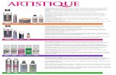 Artistique - katalog produktów