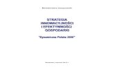 Strategia innowacyjności i efektywności gospodarki dynamiczna polska 2020