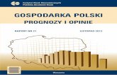 Gospodarka Polski. Prognozy i Opinie. Listopad 2012