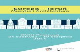 Festiwal "Europa-Toruń. Muzyka i Architektura" - program