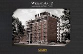 Wrzesińska 12 - Apartamenty na Starej Pradze - Broszura