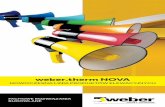 weber.therm NOVA  - nowoczesna linia produktów elewacyjnych Weber