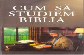 Cum sa studiem biblia