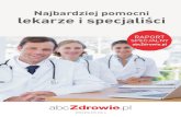Najbardziej pomocni lekarze i specjaliści abcZdrowie.pl - raport wrzesień 2014