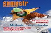Magazyn SEMESTR Wydanie Zima 2014/15