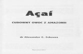 Książka Acai - Cudowny owoc z Amazonii