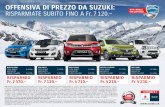 Suzuki vantaggi per i clienti fino a Fr. 7120.-