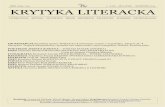 Krytyka Literacka 07-08/2014