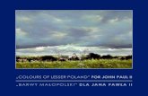 "Barwy Małopolski" dla Jana Pawła II