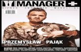 Manager + - Wydanie 8. Okładka - Przemysław Pająk