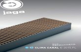 Clima Canal - grzejniki kanałowe Jaga