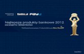 Najlepsze produkty bankowe oczami klientów. Raport Złoty Bankier 2012