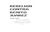 Rebelion Contra Benito Juarez