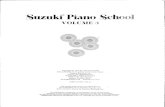 Suzuki - Metodo de Piano - Vol III