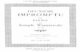 Wieniawski J Op34 Deuxieme Impromptu
