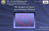 The Analysis of Chosen Generalization Methods Krzysztof Sośnica krzysztof.sosnica@gmail.com Wrocław, 27th May 2008 SC of Geoinformatics Institute of Geodesy.