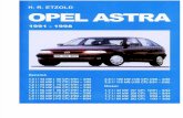 Opel Astra (1991-1998) Manual Romana