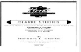 Clarke Studies Parte 1