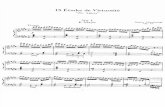 Moritz Moszkowski - 15 Etudes de Virtuosite Op 72