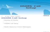 HSDPA Call Setup
