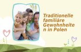 Traditionelle familiäre Gewohnheiten in Polen. Kindtaufe Die Eltern mit der ganzen Familie bringen das Kind in die Kirche, um es zu taufen.