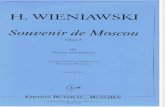 H. Wieniawski - Souvenir de Moscow (Parte Piano)