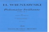 H. Wieniawski - Polonaise Brillante in D-Dur (Parte Piano)