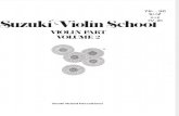 Suzuki Metodo de violino Vol 2