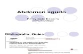 Abdomen Agudo - Percy Soto
