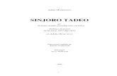 Sinjoro Tadeo - Adam Mickiewicz