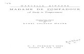 Madame de Pompadour - A Study in Temperament - Marcelle Tinayre 1880