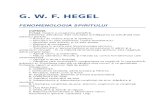 Georg Wilhelm Friedrich Hegel - Fenomenologia Spiritului (1)