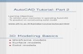 AutoCAD Tutor SolidModel