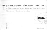 La Generación Multimedia. Roxana Morduchowicz