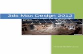 3D Max Design 2012 - Cámaras y Render