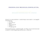 Radiologi Muskuloskeletal Blok 3