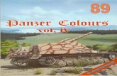 (Wydawnictwo Militaria No.89) Panzer Colours, Vol. IV