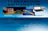 Elektronik Detonator