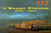 (Wydawnictwo Militaria No.112) 4 Panzer Division 1943-1944