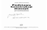Jan Żółtowski -Podstawy konstrukcji maszyn - przekładnie