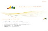 01 Intro to CRM 2011