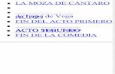La Moza de Cantaro - Lope de Vega, Felix